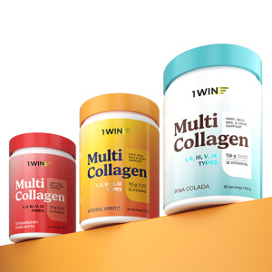 1WIN / Набор MULTI Collagen 3 вкуса: Апероль, Маргарита, Пина Колада