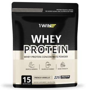 Протеин Whey Protein / Белковый коктейль для похудения. Вкус Французская ваниль, 450гр.