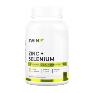 1WIN / Цинк+Селен, 90 капсул