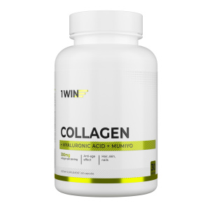 1WIN / Collagen + Hyaluronic Acid + Vitamine C / Коллаген, Гиалуроновая кислота + Витамин С