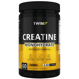 1WIN / Креатин моногидрат   Вкус Манго, 60 порций, 400г