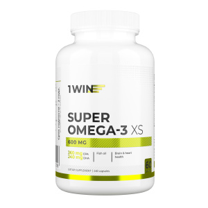 1WIN / Omega-3  30%, XS 600 мг , 240 капсул
