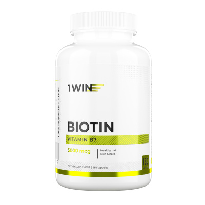 1WIN / Биотин 5000 мкг, 180 капсул