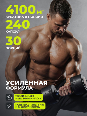 1WIN / Креатин PRO, 240 капсул