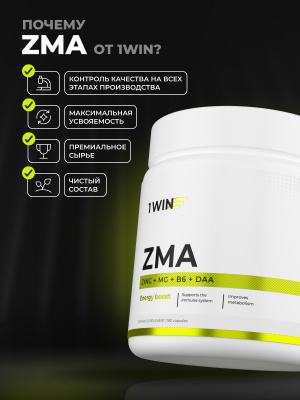 1WIN / ZMA, 180 капсул
