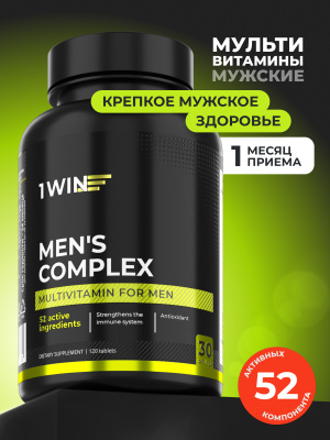 1WIN / Мультивитамины для мужчин, 120 таблеток