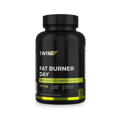 1WIN / Fat Burner Day / Жиросжигатель дневной для похудения, 30 капсул