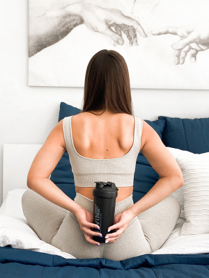 1WIN / Шейкер 600ml, Черный