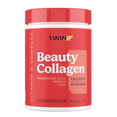 1WIN / Коллаген комплекс Beauty + B-complex, Космополитен, 240г