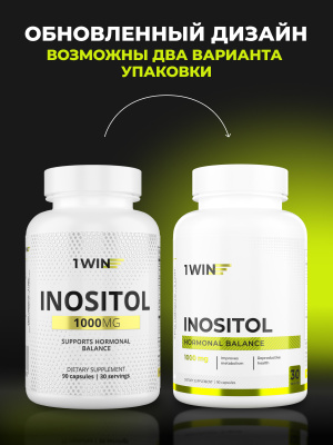 1WIN / Инозитол 1000 мг, 90 капсул